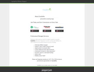 gardavita.affiliatetechnology.com screenshot
