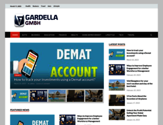 gardella-gmbh.com screenshot