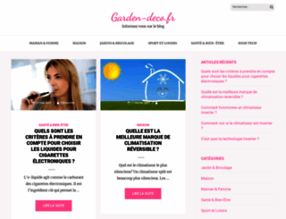 garden-deco.fr screenshot