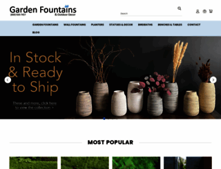garden-fountains.com screenshot