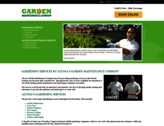 garden-maintenance-london.co.uk screenshot