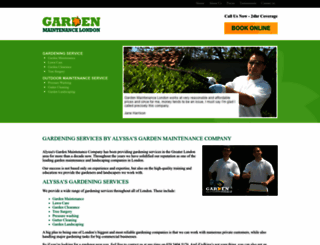 garden-maintenance-london.co.uk screenshot