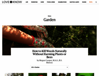 garden.lovetoknow.com screenshot