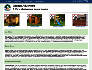 gardenadventure.co.uk screenshot