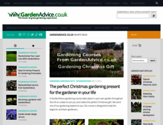 gardenadvice.co.uk screenshot