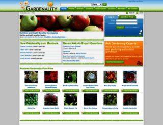 gardenality.com screenshot
