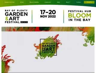 gardenandartfestival.co.nz screenshot