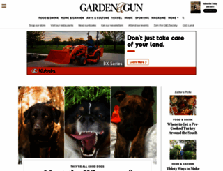 gardenandgun.com screenshot
