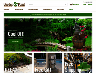 gardenandponddepot.com screenshot