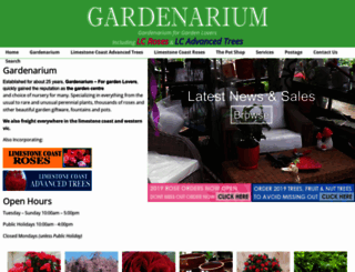 gardenarium.com.au screenshot