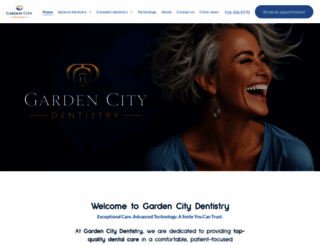 gardencitydentistry.com screenshot