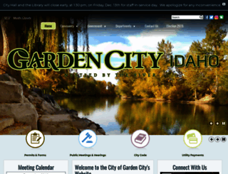 gardencityidaho.org screenshot