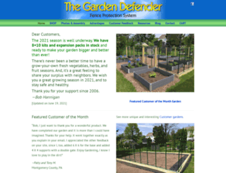 gardendefender.com screenshot