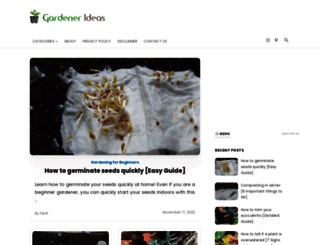 gardenerideas.com screenshot