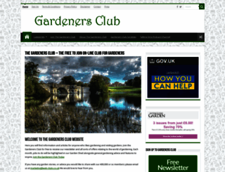 gardeners-club.co.uk screenshot