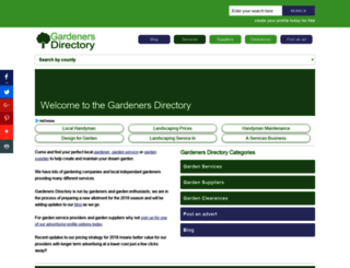 gardeners-directory.co.uk screenshot