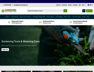 gardenerscottage.com screenshot