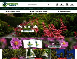 gardenersdream.co.uk screenshot