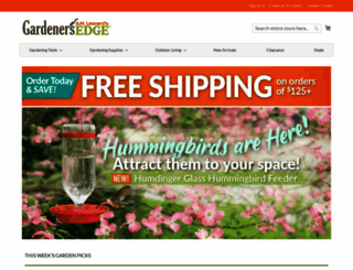 gardenersedge.com screenshot