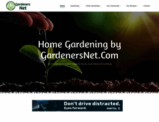 gardenersnet.com screenshot