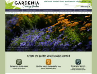 gardenia.net screenshot