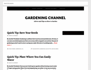 gardeningchannel.com screenshot