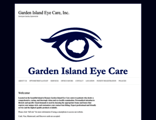 gardenislandeyecare.com screenshot
