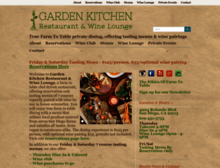 gardenkitchensd.com screenshot