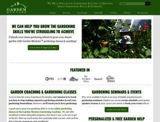 gardenmentors.com screenshot