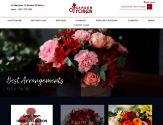 gardenofroses.us screenshot