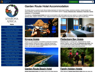 gardenroute.hotelguide.co.za screenshot