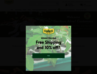 gardensalive.com screenshot