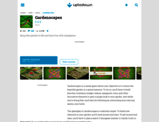 gardenscapes.en.uptodown.com screenshot
