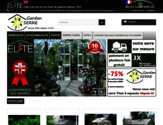 gardenserre.fr screenshot