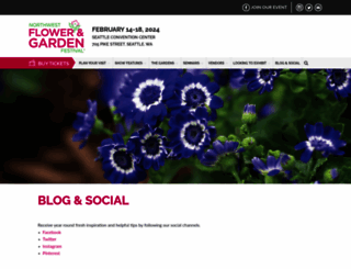 gardenshowblog.com screenshot