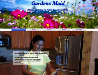 gardensmaid.com screenshot