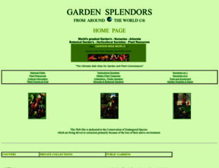gardensplendor.net screenshot
