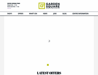 gardensquareshopping.co.uk screenshot