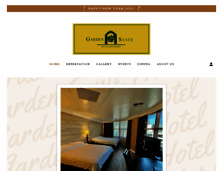 gardensuitehotel.com screenshot