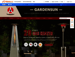 gardensun.en.alibaba.com screenshot