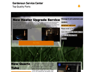 gardensunservicecenter.com screenshot
