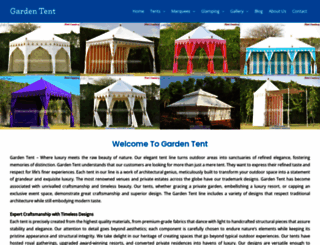 gardentent.com screenshot