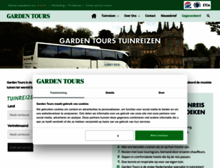 gardentours.nl screenshot