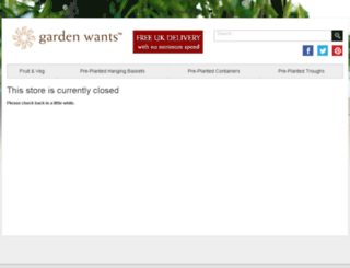 gardenwants.com screenshot