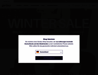 gardeur.de screenshot