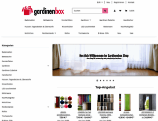 gardinenbox.de screenshot