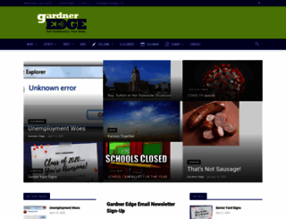 gardneredge.com screenshot