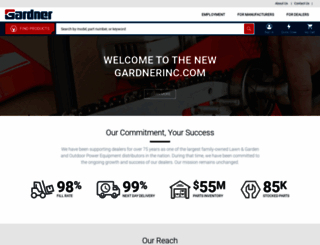 gardnerinc.com screenshot