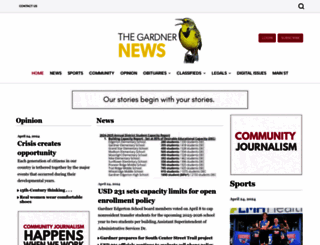 gardnernews.com screenshot