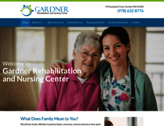 gardnerrehab.com screenshot
